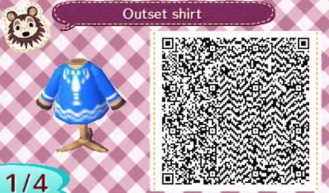 Link's Outset Island shirt for Animal Crossing: New Leaf