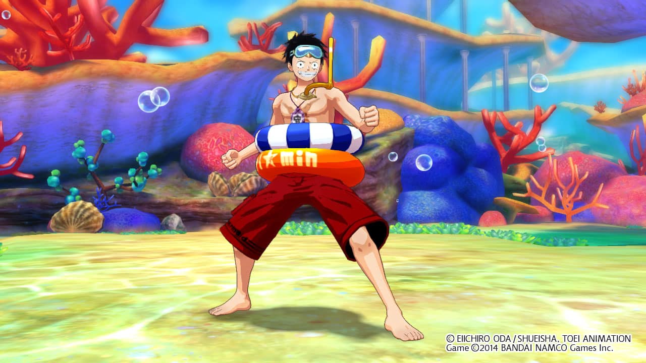 one-piece-unlimited-world-red-luffy-swimsuit-costume-screenshot-1