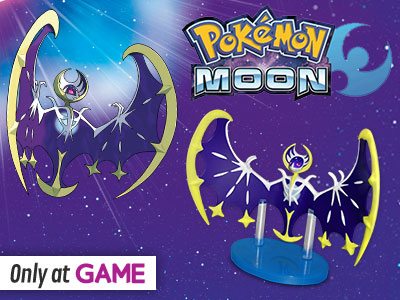 GAME Reveal Exclusive Pokémon Sun And Moon Pre-Order Bonuses 7 lunala-figure