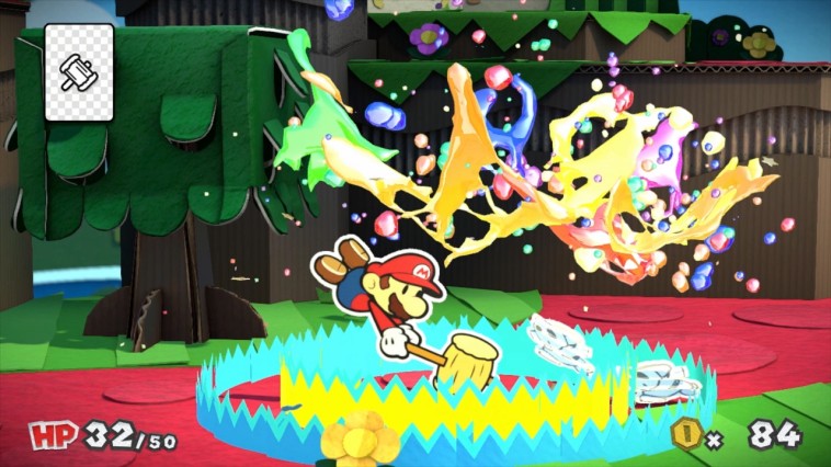 Paper Mario: Color Splash Review Screenshot 2