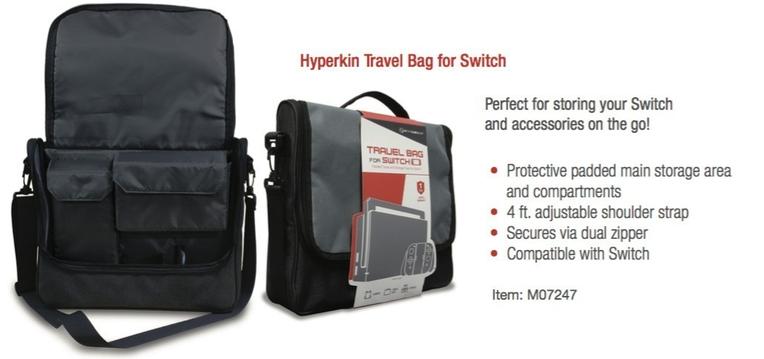hyperkin travel bag for nintendo switch
