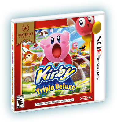 kirby triple deluxe nintendo selects pack shot