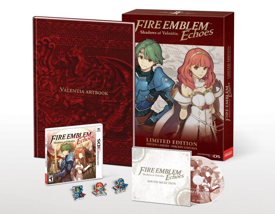 fire emblem echoes shadows of valentia limited edition north america