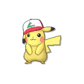 original ash hat pikachu