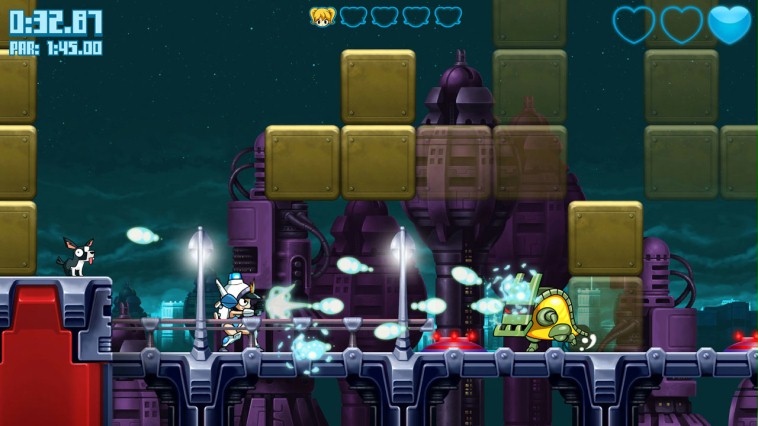 Mighty Switch Force! Hyper Drive Edition Review Screenshot 1