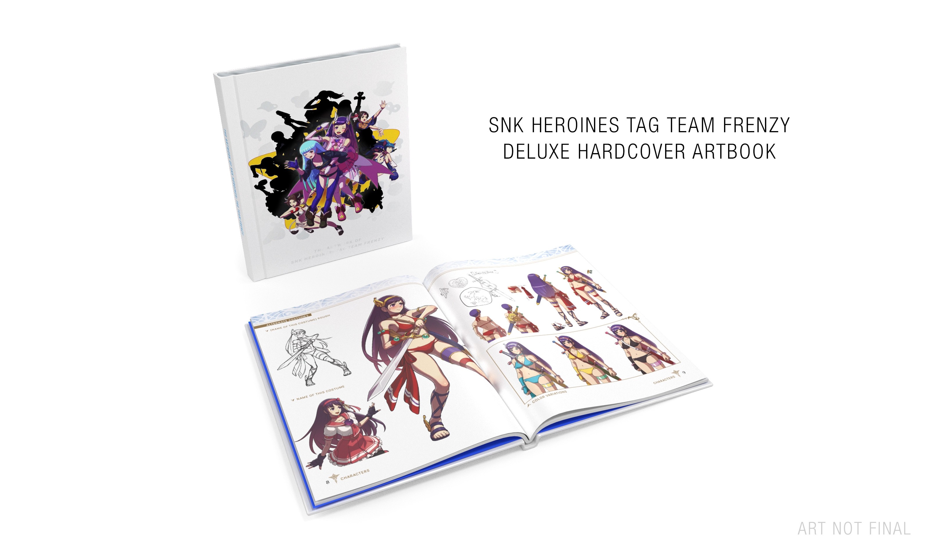 snk-heroines-tag-team-frenzy-deluxe-hardcover-artbook-photo