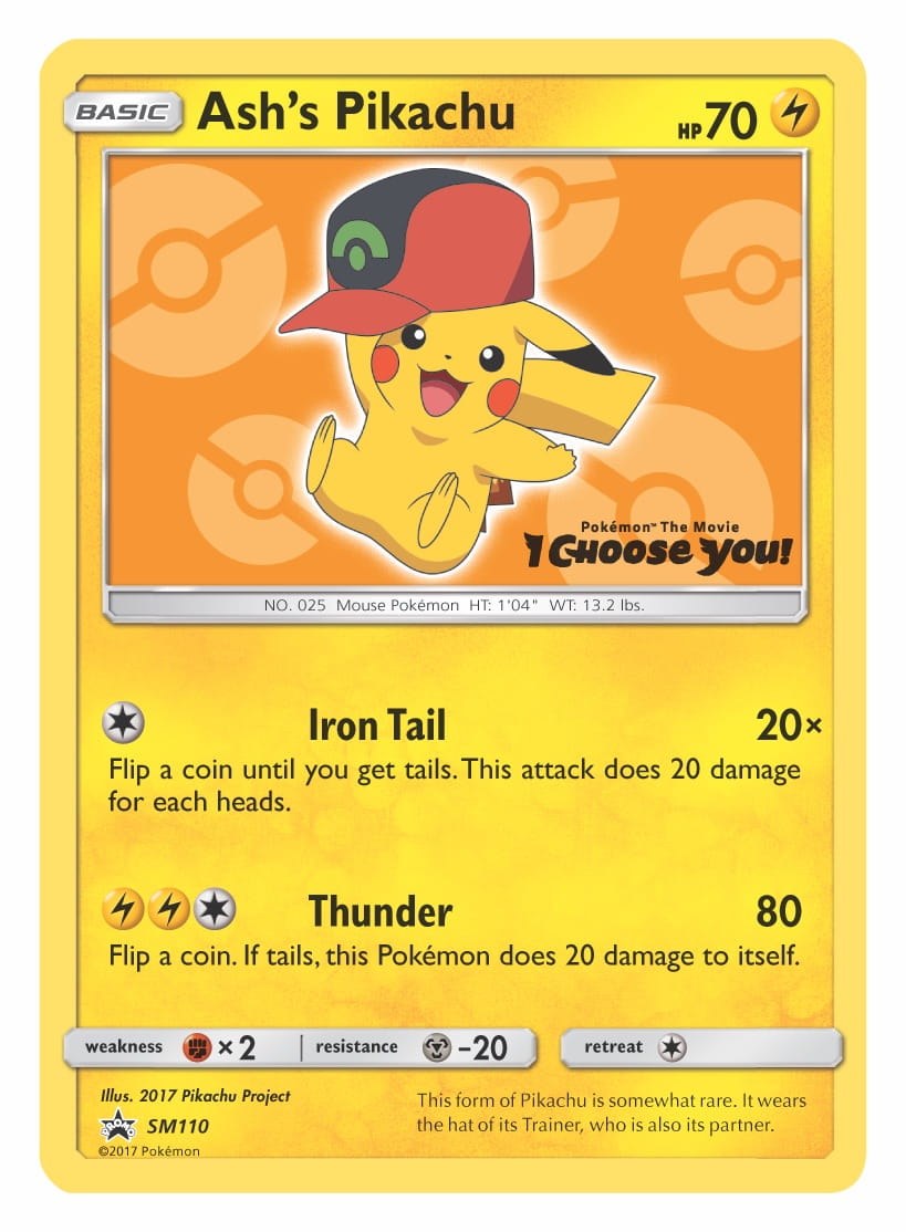 Ash's Pikachu Hoenn Cap Pokémon TCG Card Image