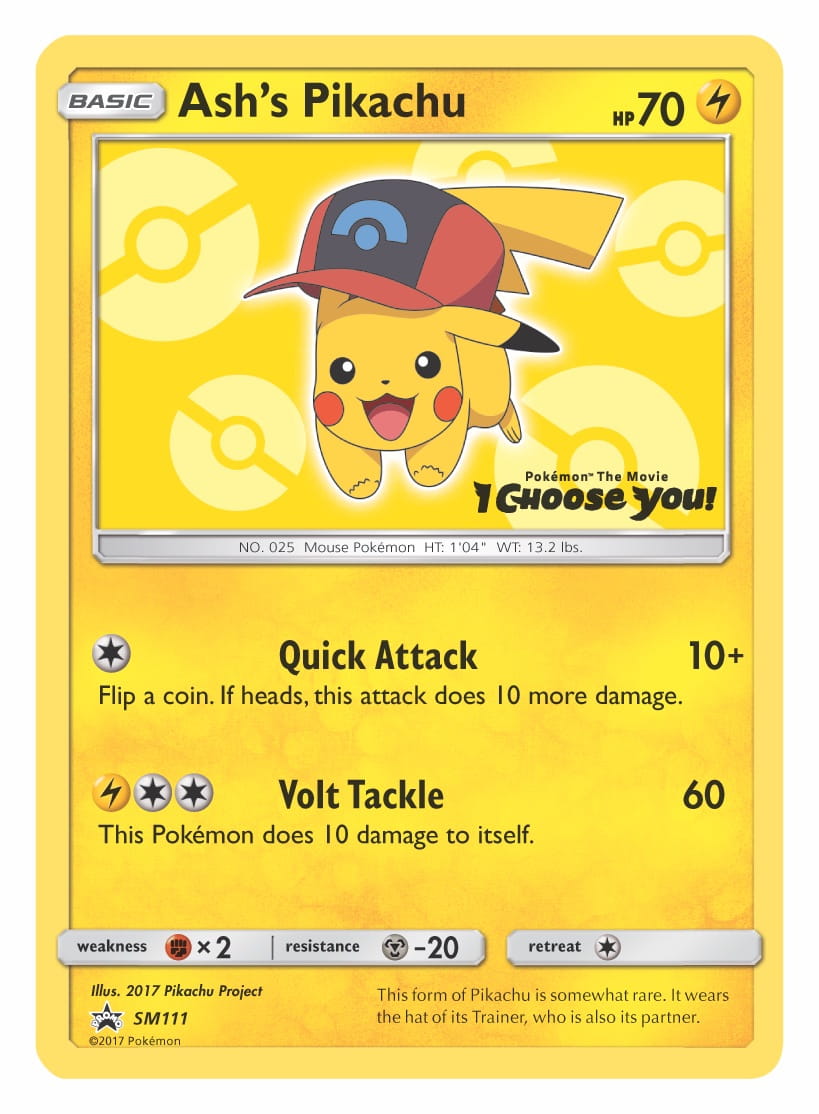 Ash's Pikachu Sinnoh Cap Pokémon TCG Card Image
