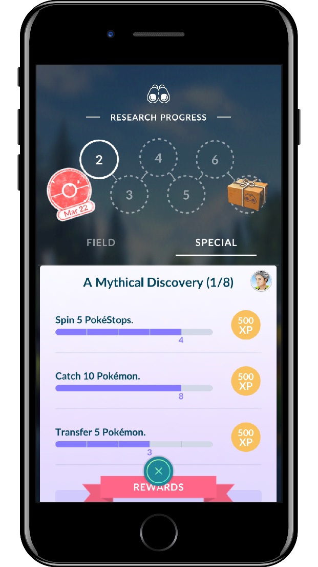 Pokémon GO Field Research Screenshot 3