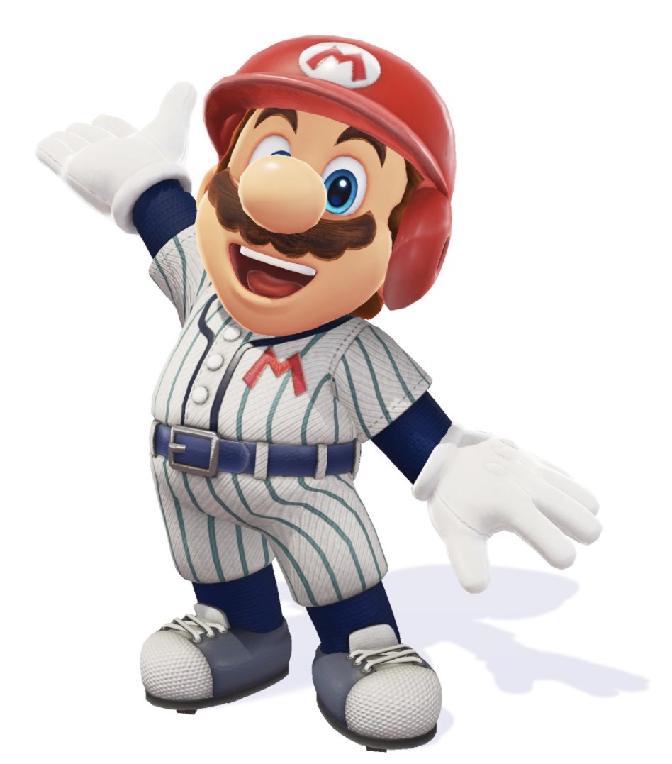Super Mario Odyssey Baseball Uniform