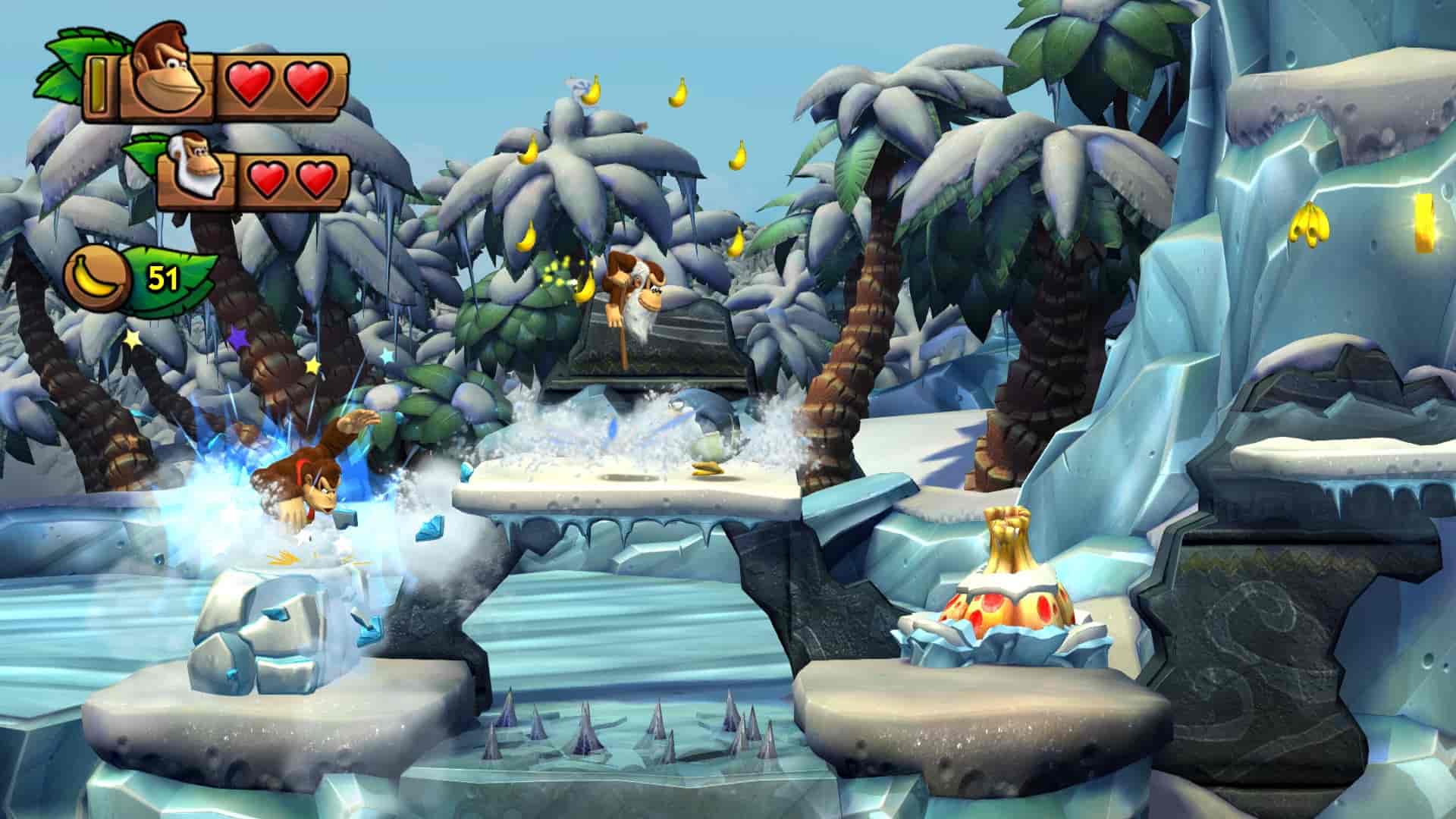Donkey Kong Country: Tropical Freeze Review Screenshot 1