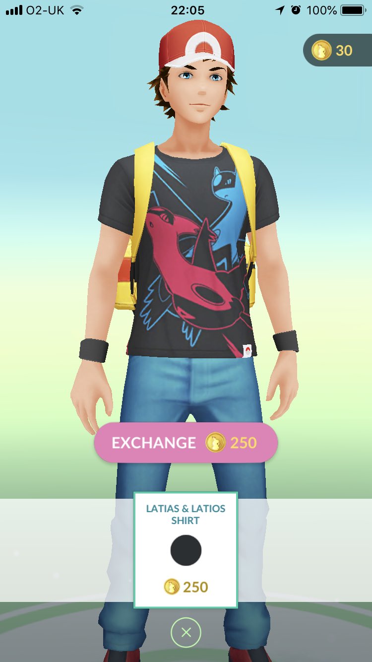 Pokémon GO Latias Latios Tshirt Screenshot
