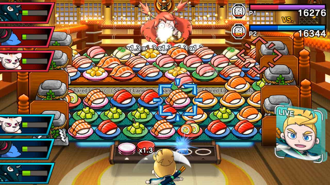 Sushi Striker: The Way Of Sushido Review Screenshot 1