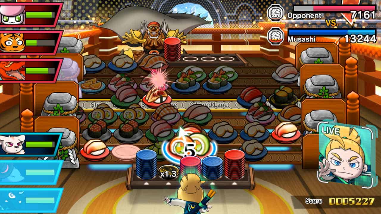 Sushi Striker: The Way Of Sushido Review Screenshot 3