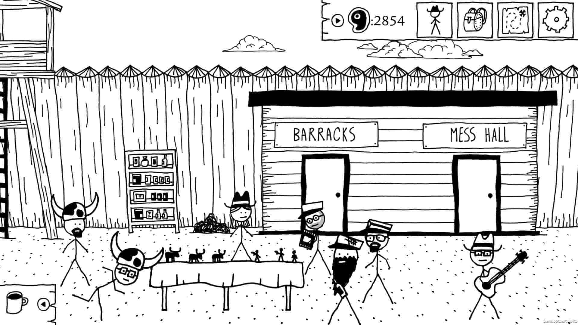 West Of Loathing Review Screenshot 1