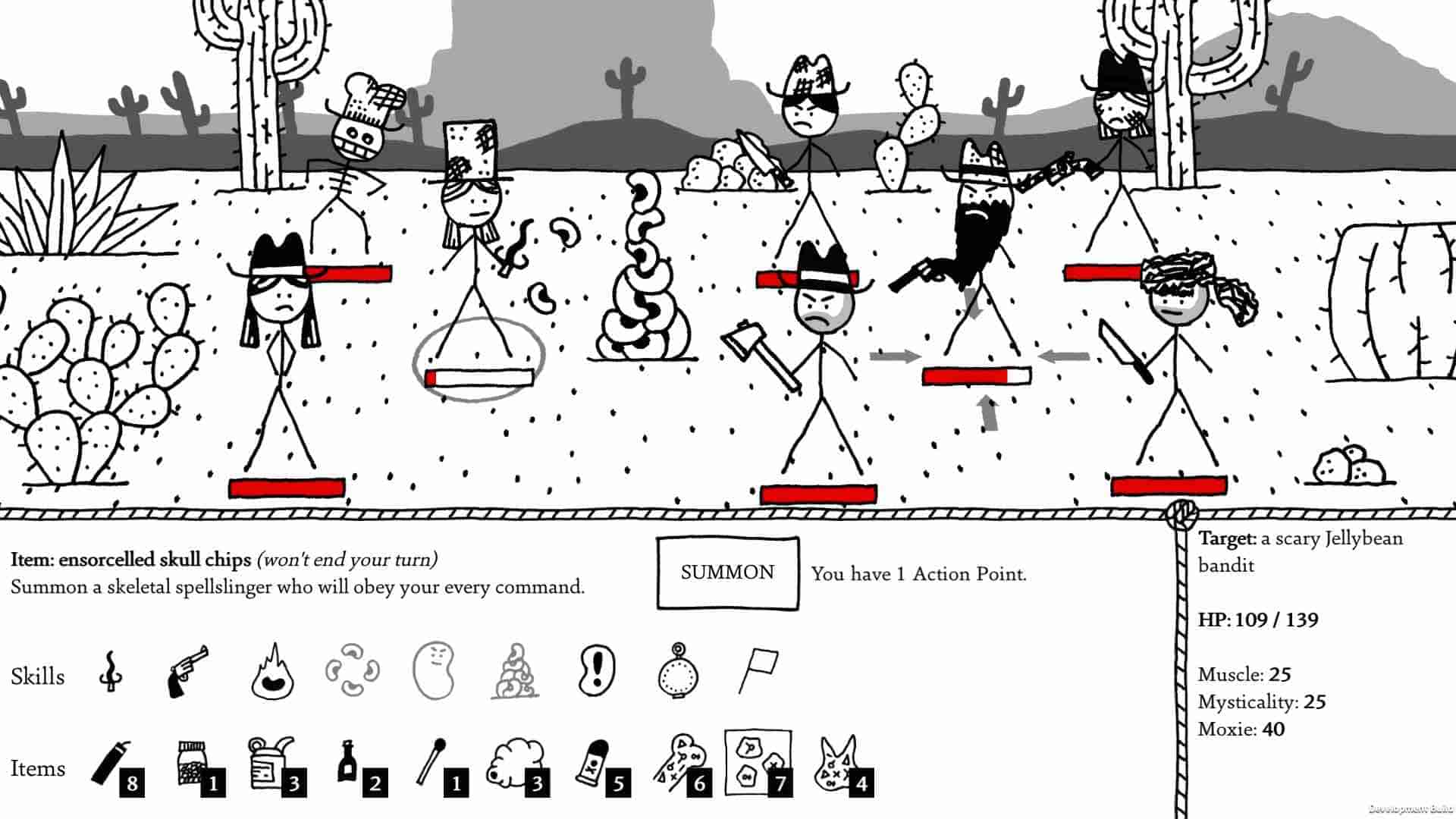 West Of Loathing Review Screenshot 2