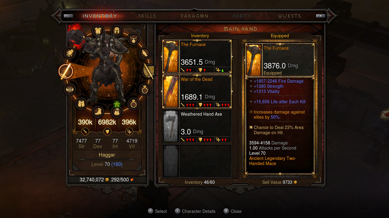 Diablo III Eternal Collection Switch Screenshot 8