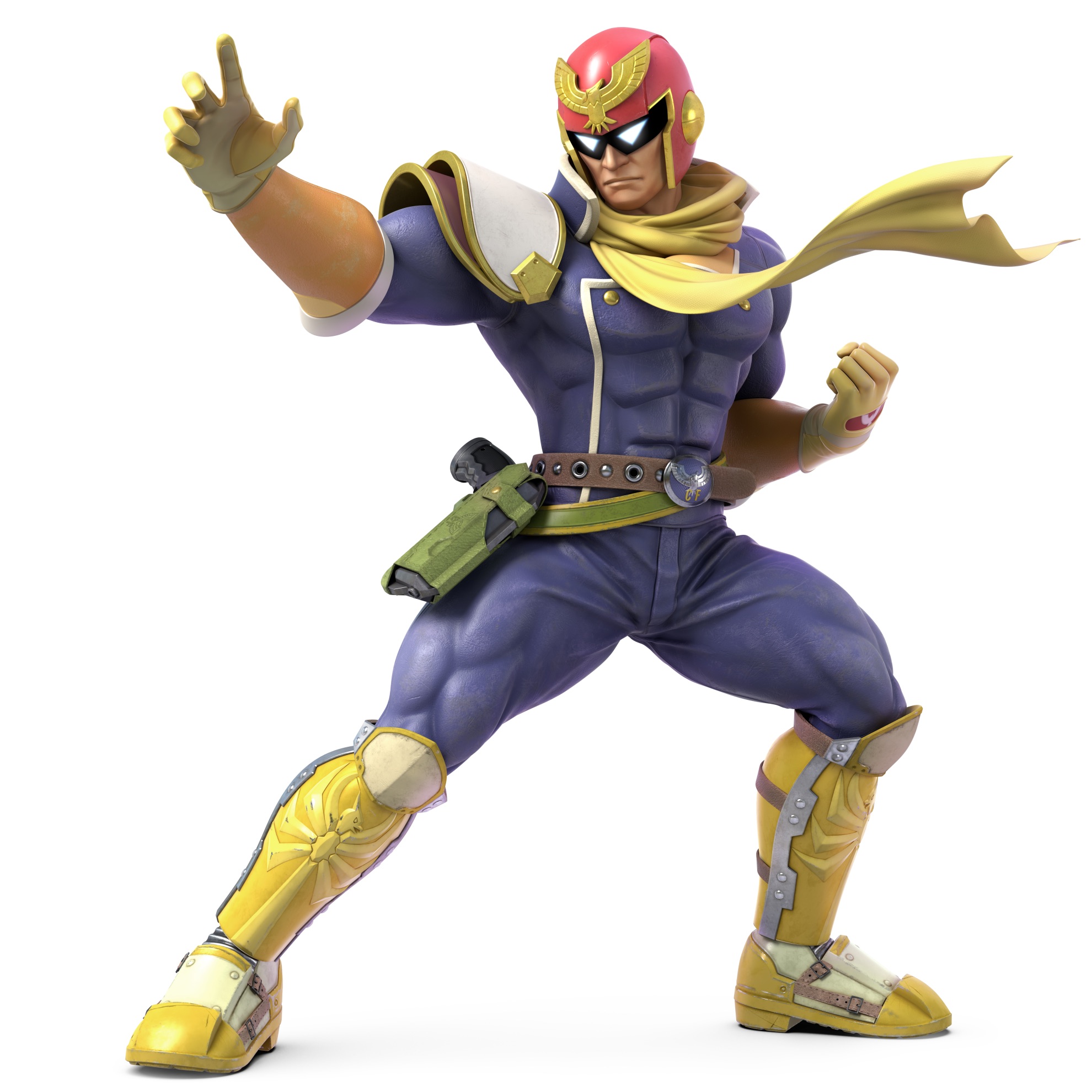 Captain Falcon Super Smash Bros. Ultimate Character Render