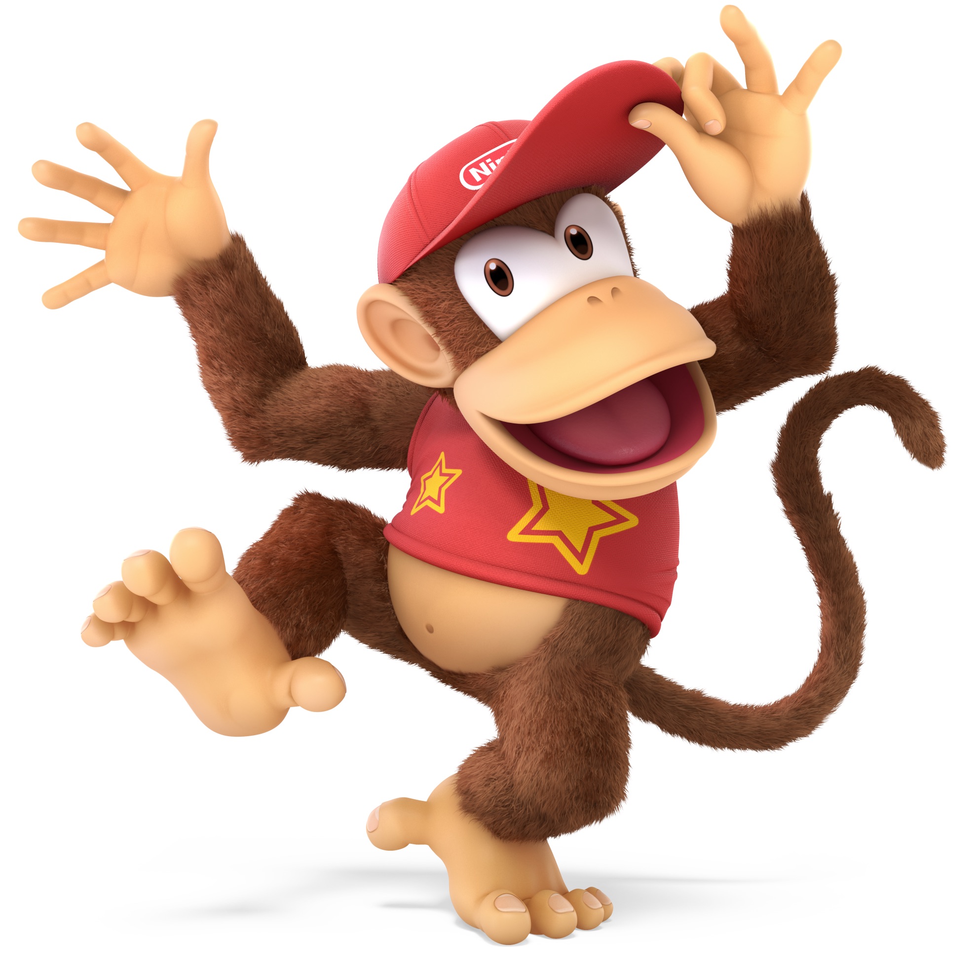 Diddy Kong Super Smash Bros. Ultimate Character Render