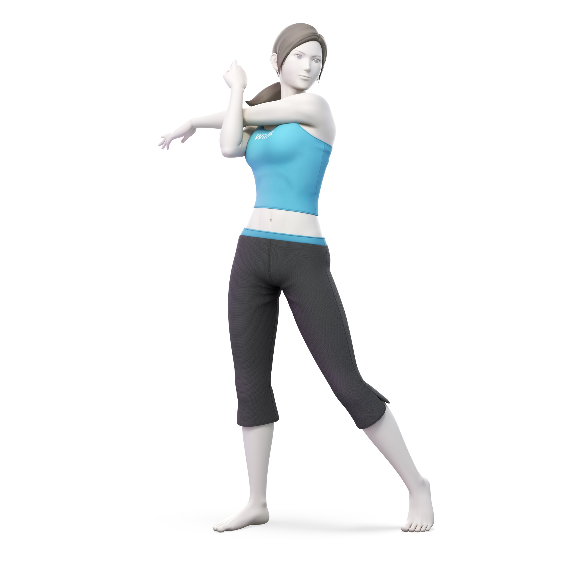 Female Wii Fit Trainer Super Smash Bros. Ultimate Character Render