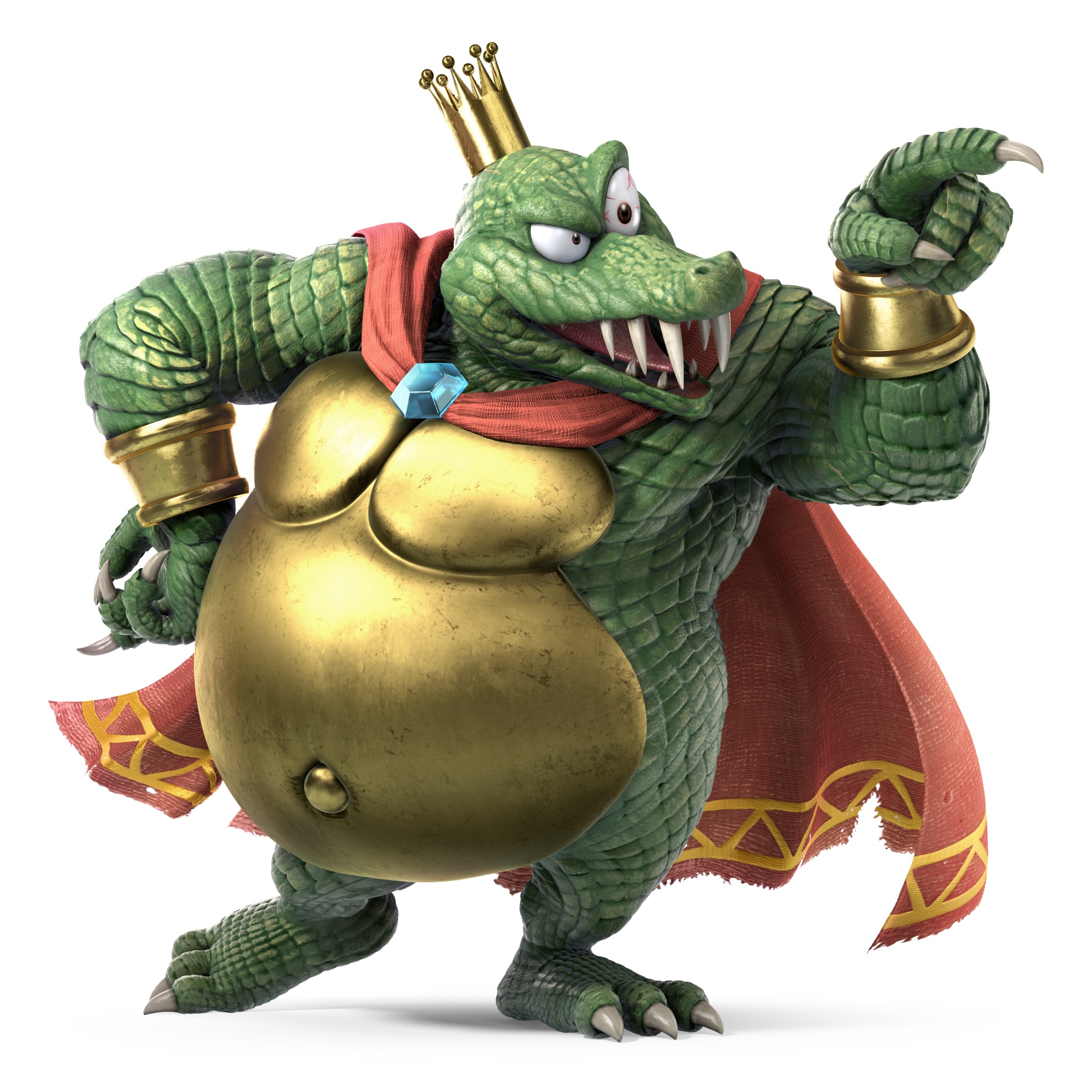 King K. Rool Super Smash Bros. Ultimate Character Render