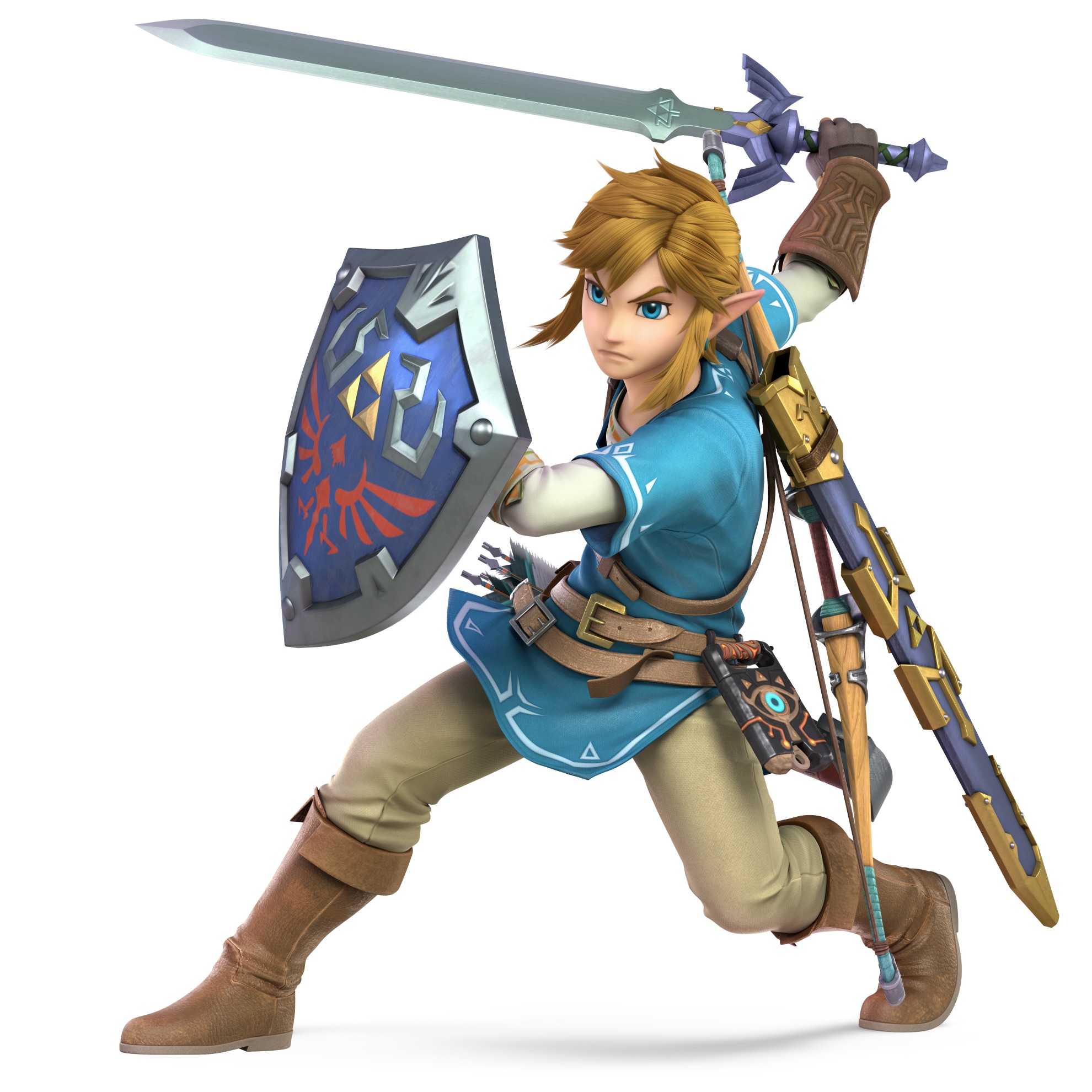 Link Champion's Tunic Super Smash Bros. Ultimate Character Render