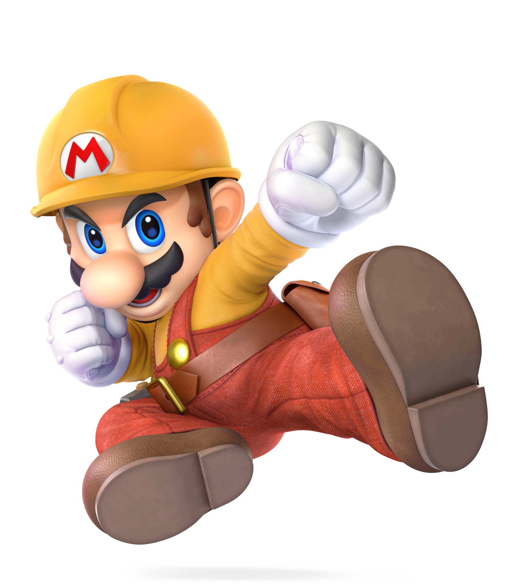 Mario Builder Outfit Super Smash Bros. Ultimate Character Render