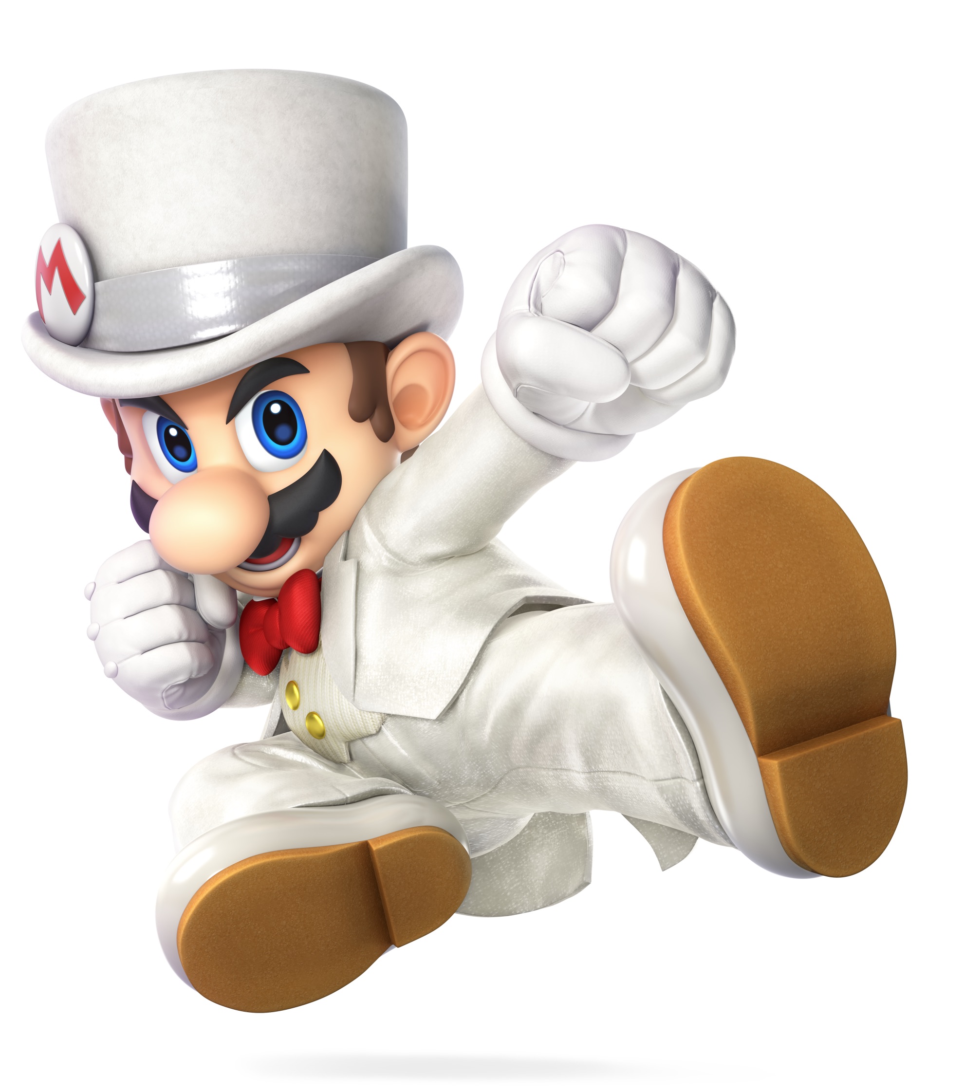 Mario Wedding Outfit Super Smash Bros. Ultimate Character Render