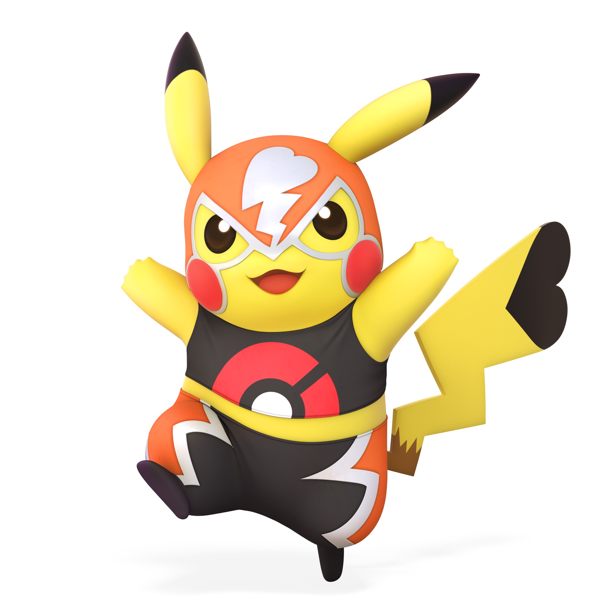 Pikachu Libre Super Smash Bros. Ultimate Character Render
