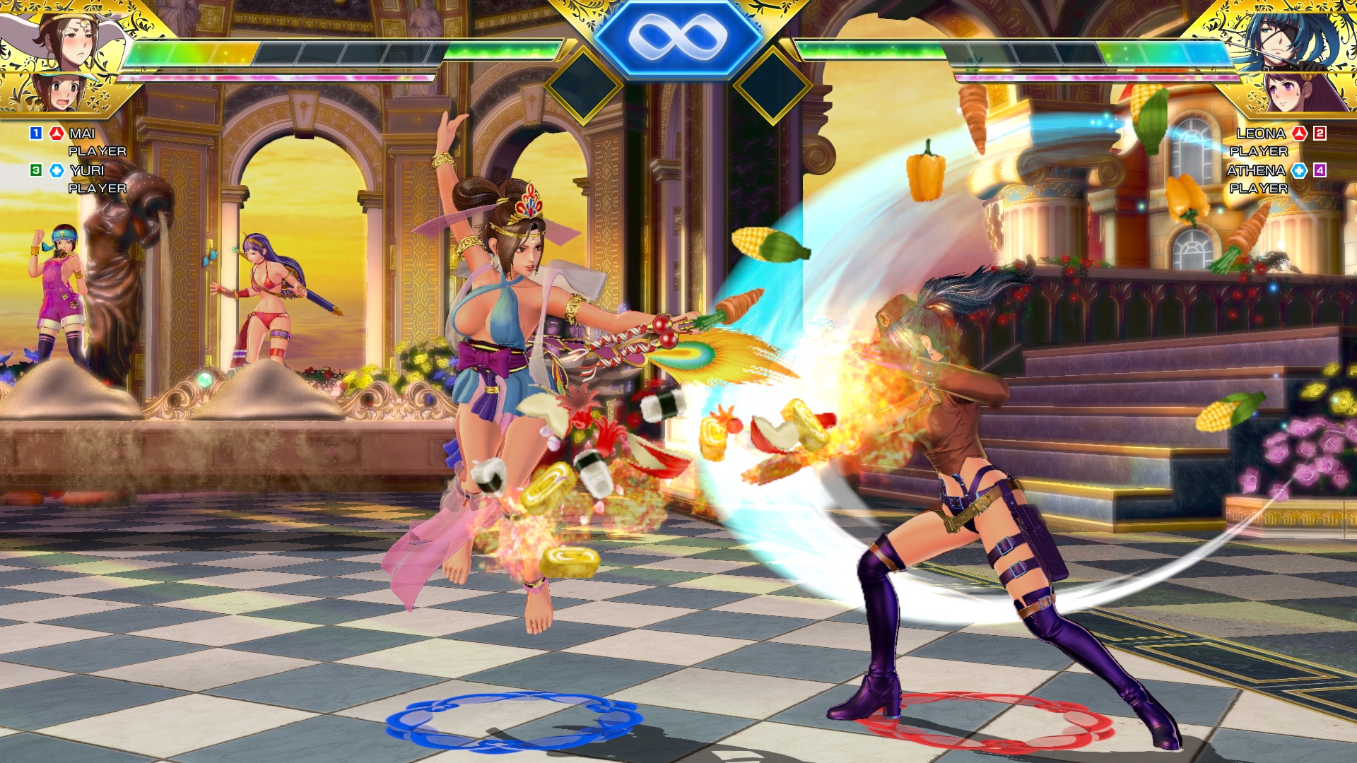 SNK Heroines: Tag Team Frenzy Review Screenshot 2