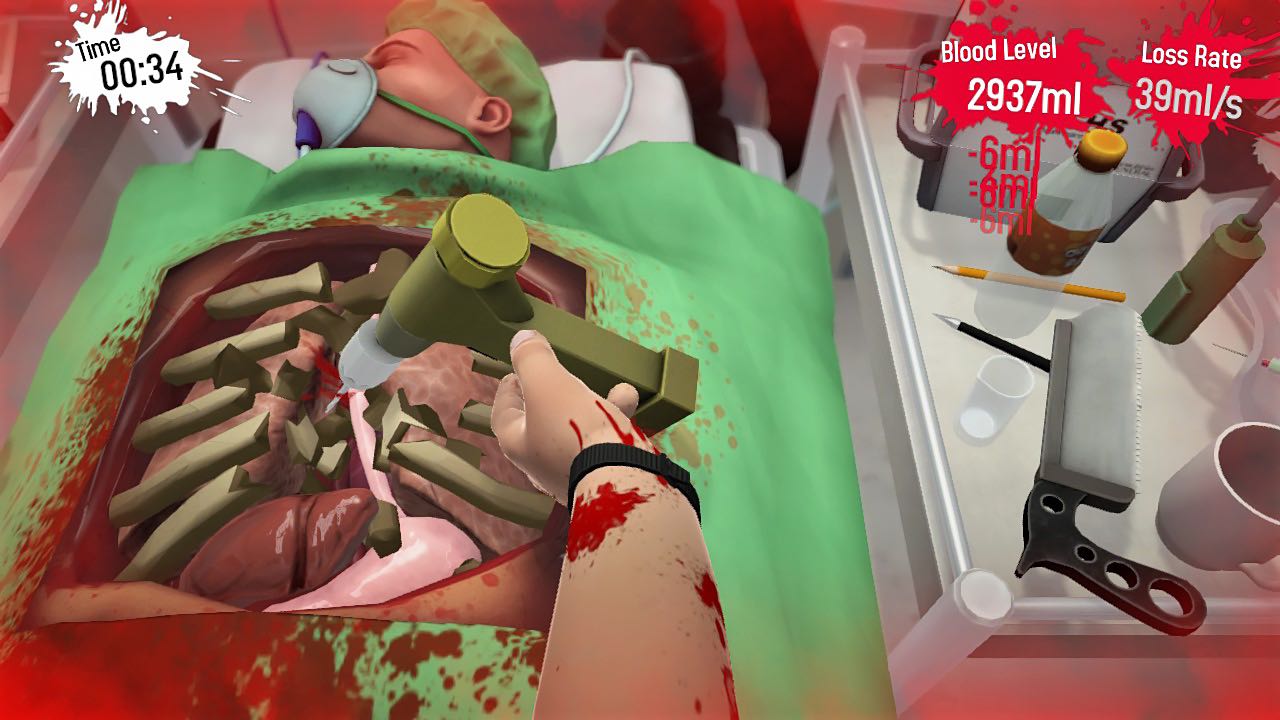 Surgeon Simulator CPR Review Screenshot 1