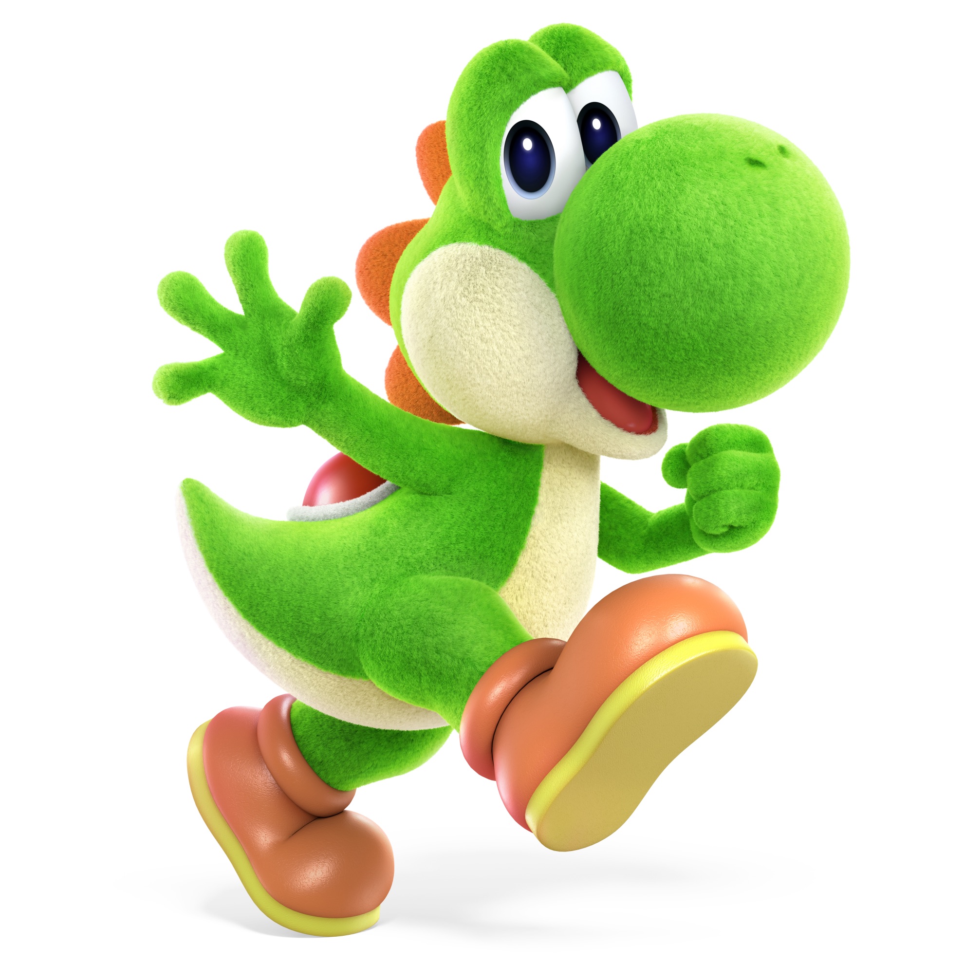 Yoshi's Crafted World Super Smash Bros. Ultimate Character Render