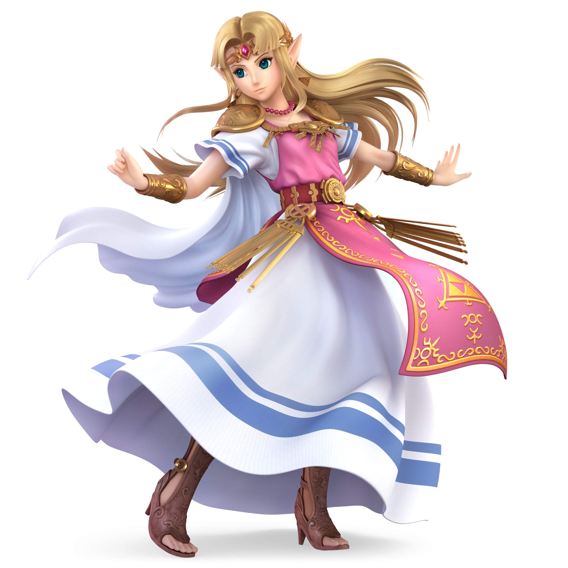 Zelda Super Smash Bros. Ultimate Character Render