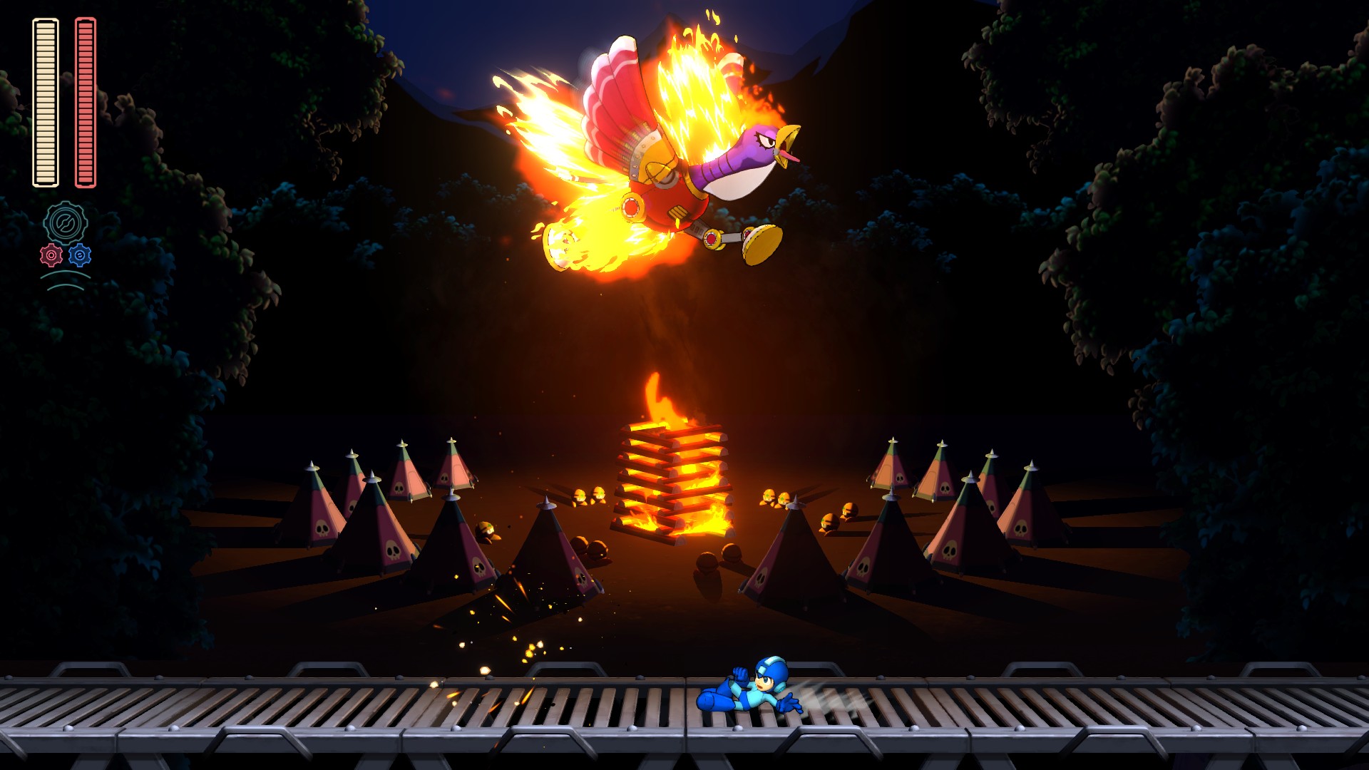 Mega Man 11 Sparkey Screenshot