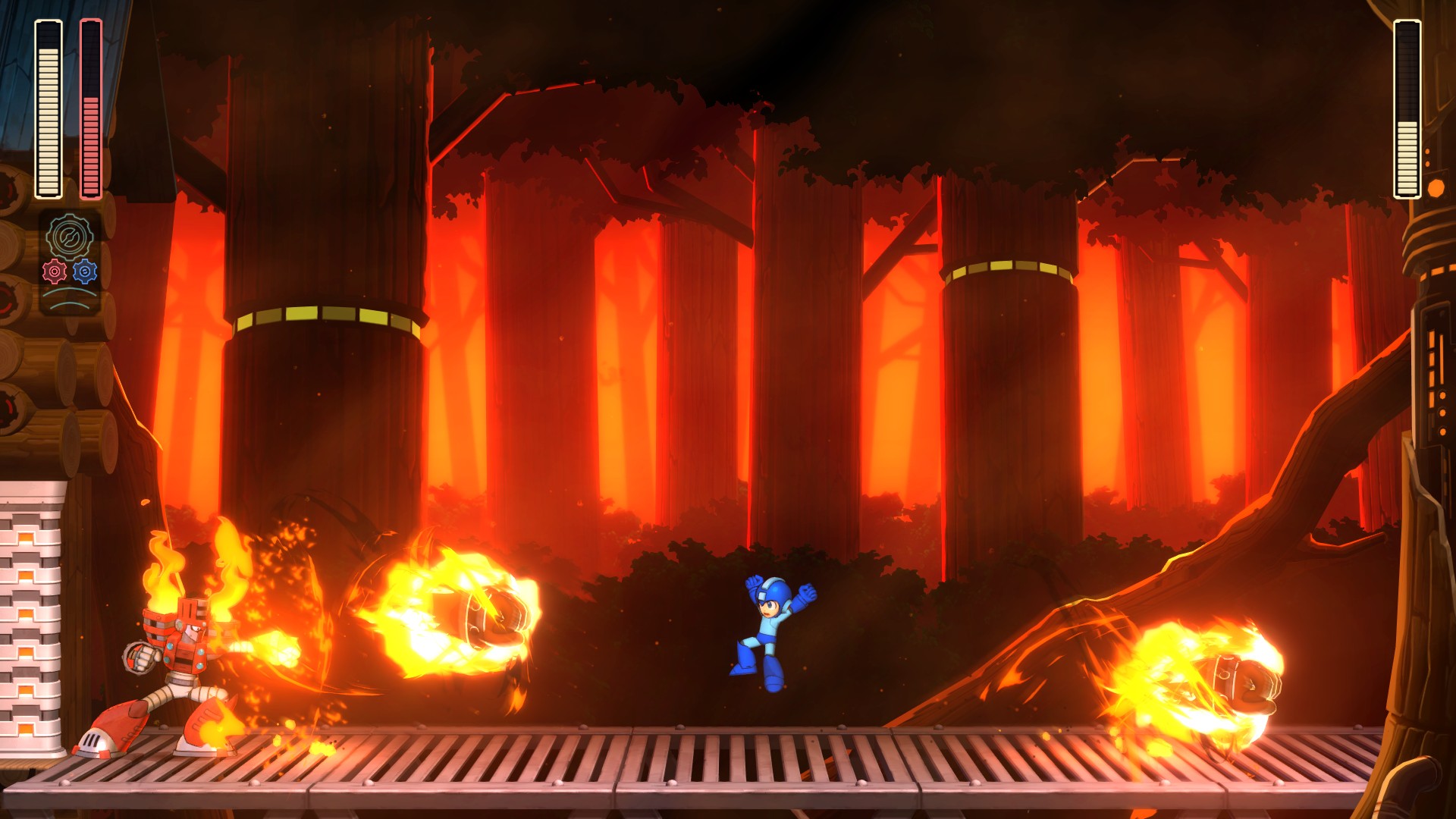 Mega Man 11 Torch Man Screenshot