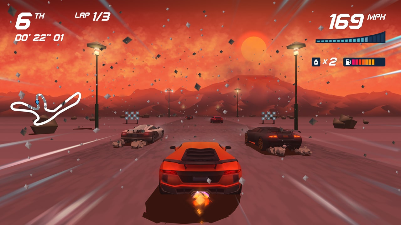 Horizon Chase Turbo Review Screenshot 1
