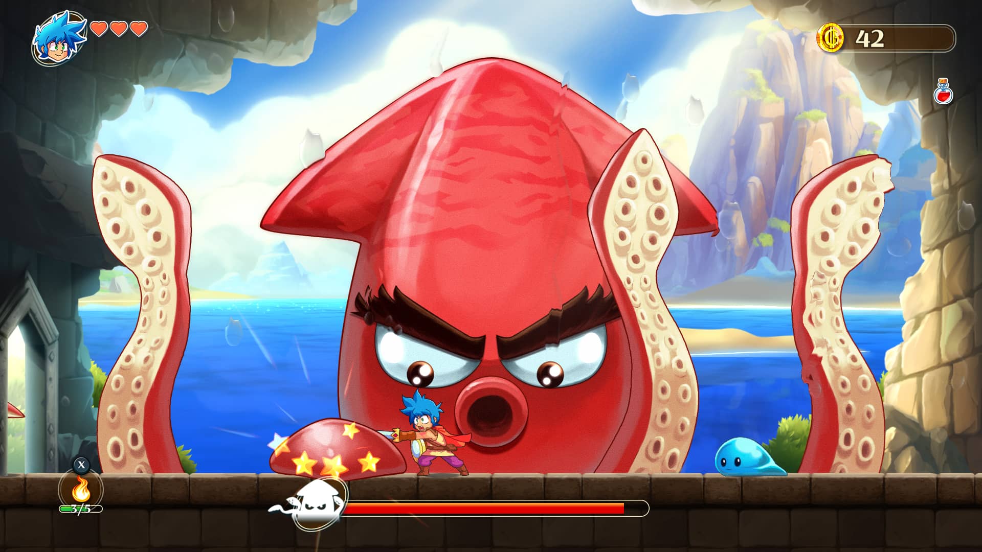 Monster Boy And The Cursed Kingdom Review Screenshot 2