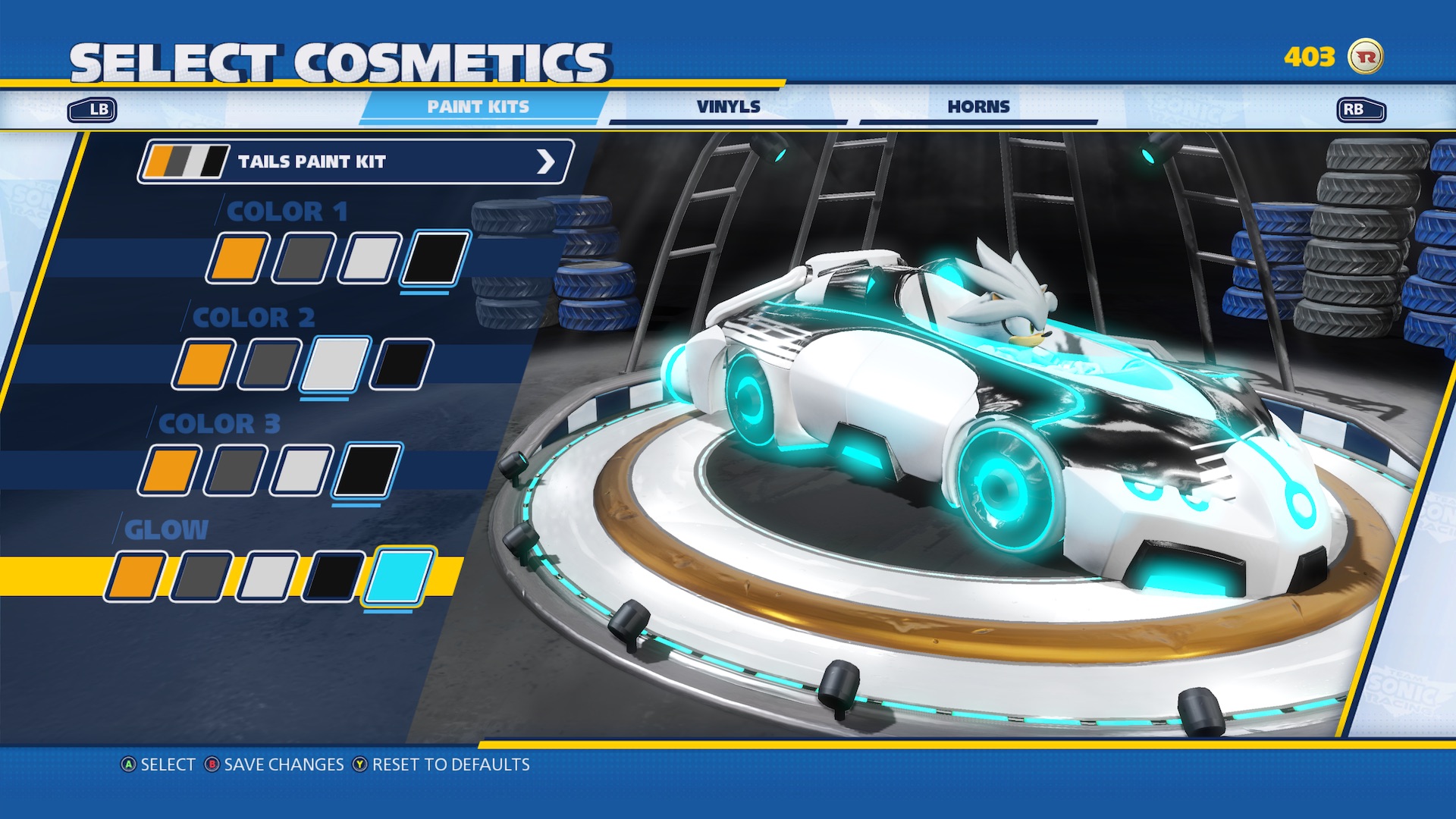 Team Sonic Racing Customization Screenshot 2