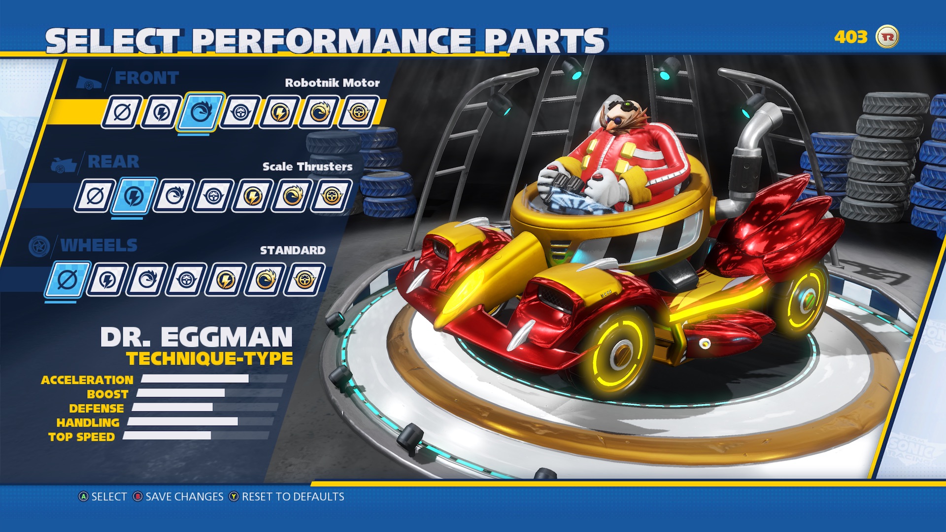 Team Sonic Racing Customization Screenshot 3