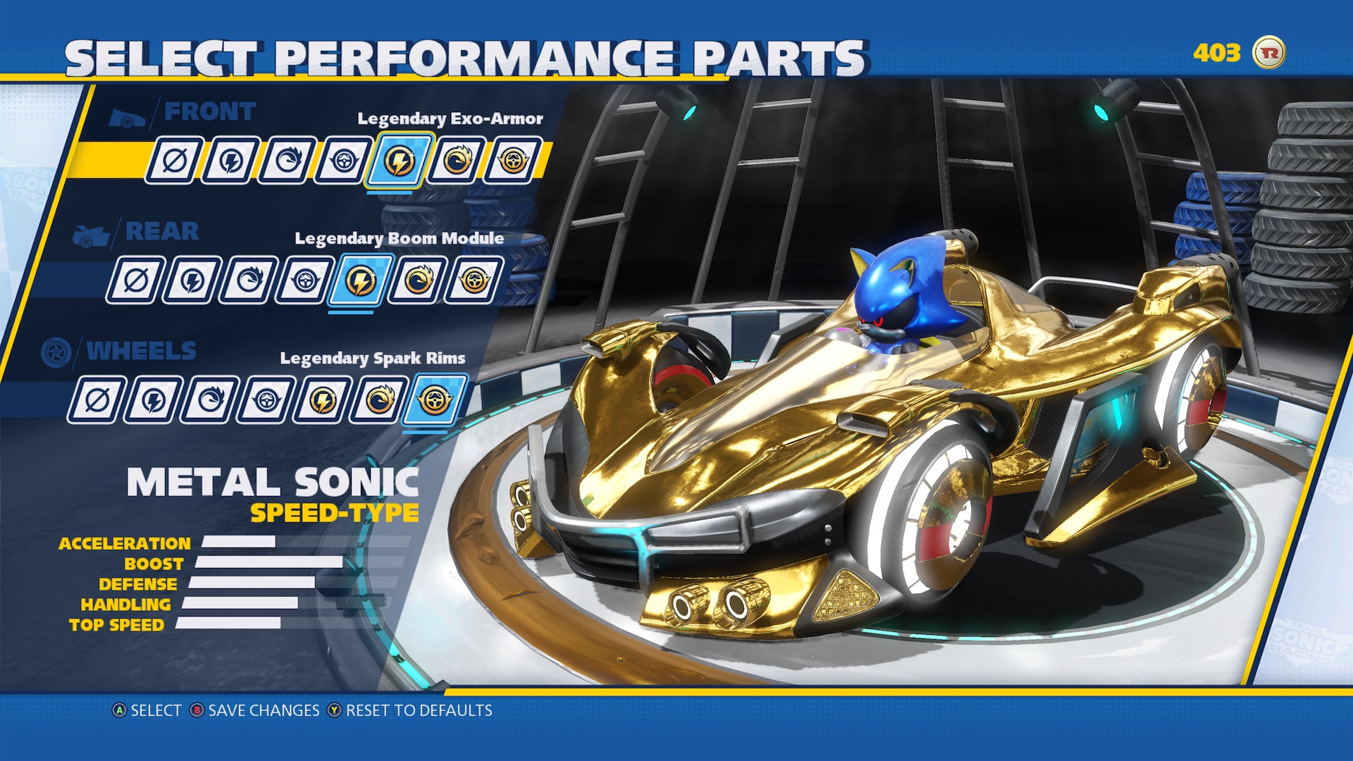 Team Sonic Racing Customization Screenshot 4