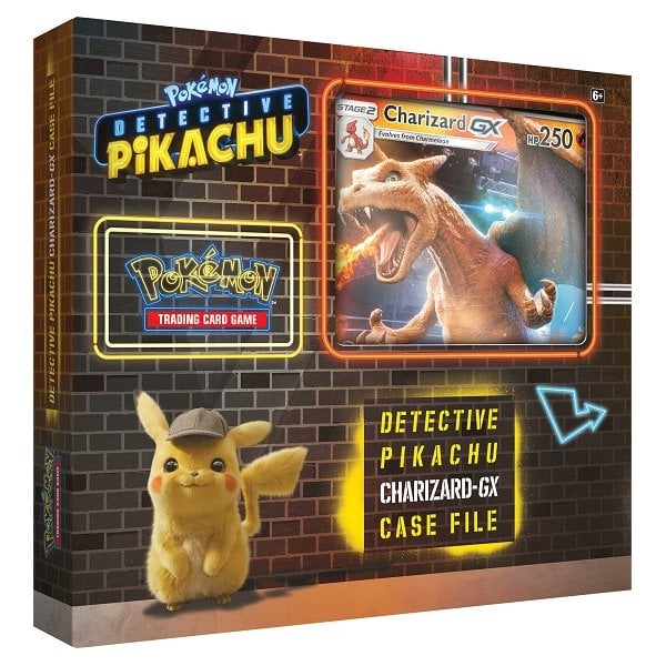 Detective Pikachu Charizard-GX Case File Photo