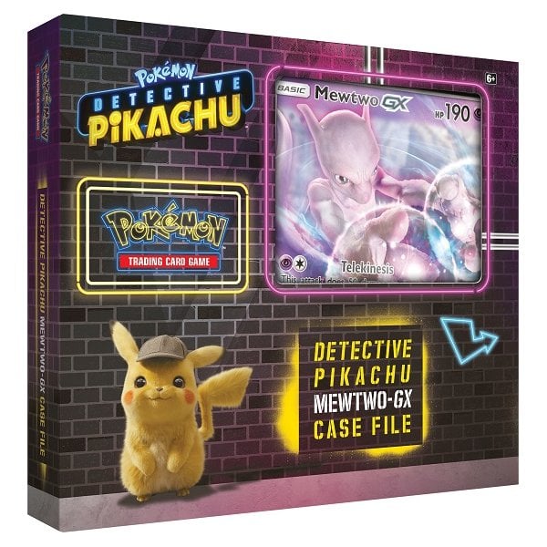 Detective Pikachu Mewtwo-GX Case File Photo