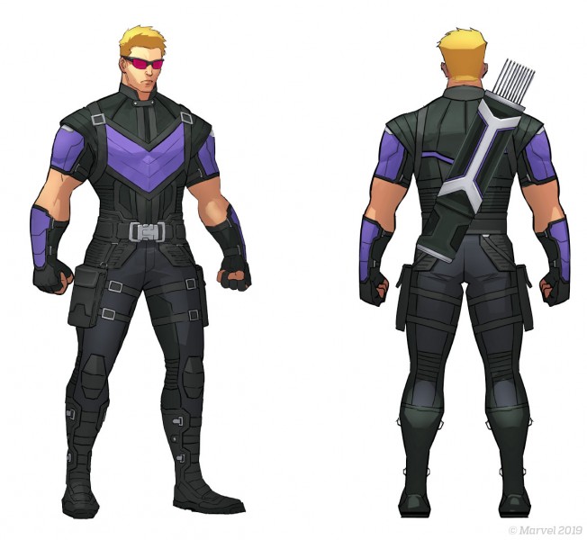 Hawkeye Marvel Ultimate Alliance 3: The Black Order Artwork