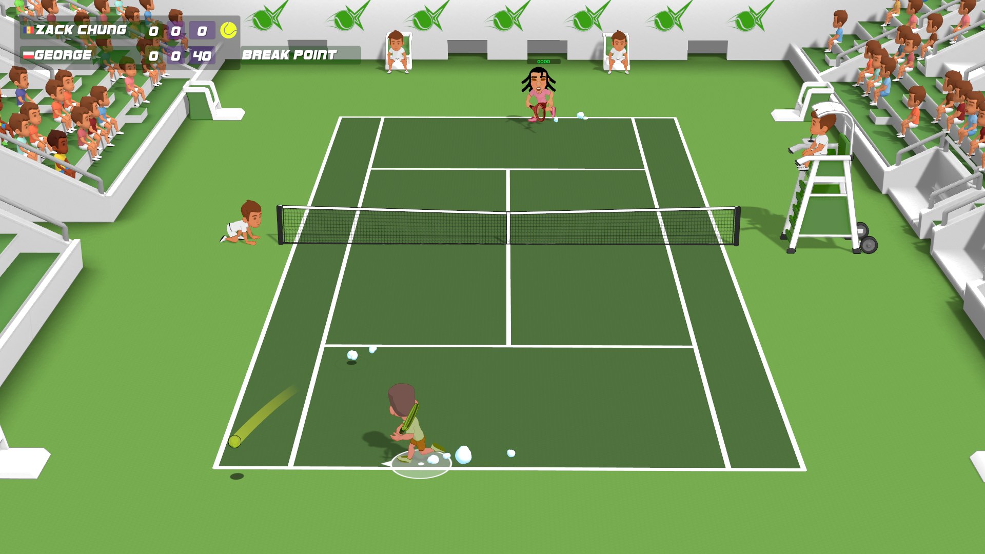 Super Tennis Blast Screenshot 1