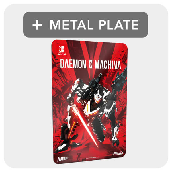 Daemon X Machina Metal Plate Photo
