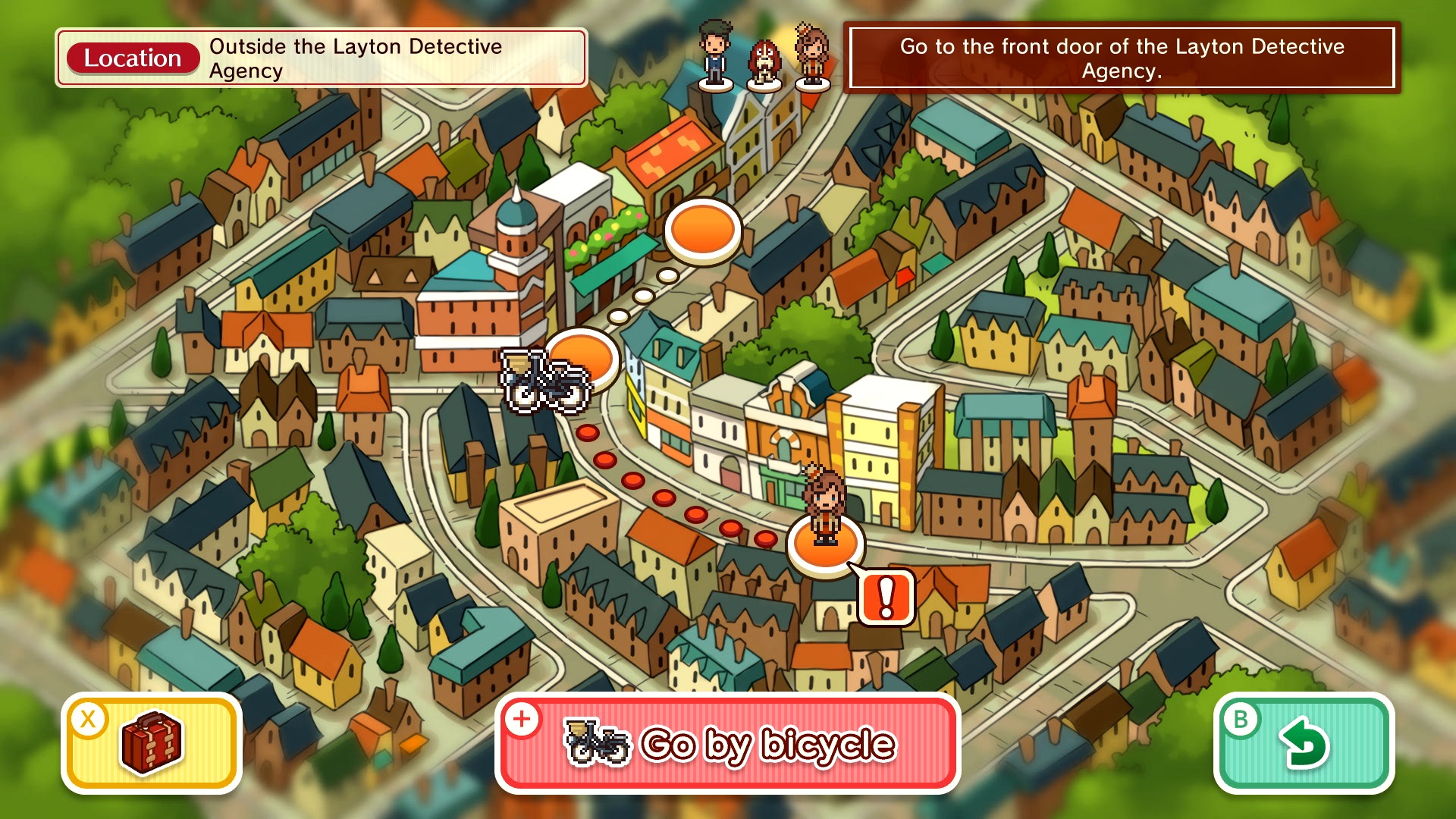 Layton's Mystery Journey: Katrielle and the Millionaires' Conspiracy Deluxe Edition Switch Screenshot 3