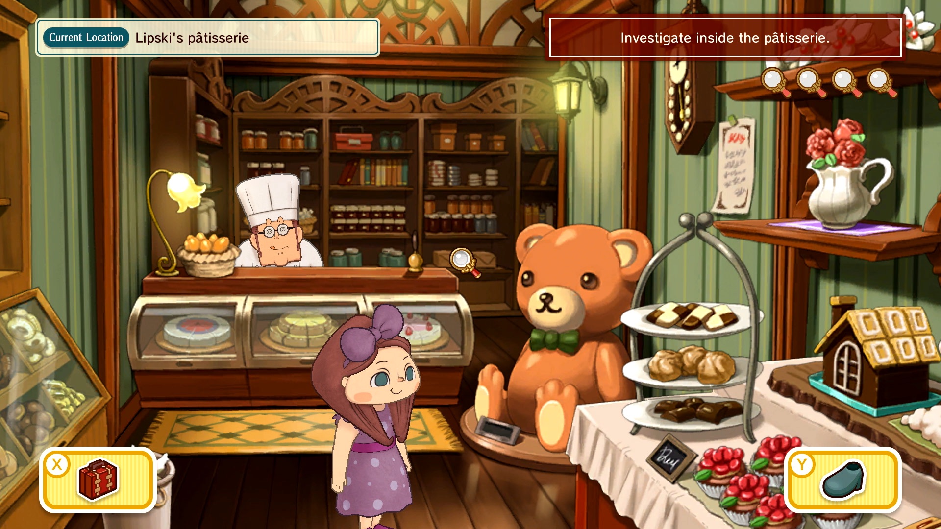 Layton's Mystery Journey: Katrielle and the Millionaires' Conspiracy Deluxe Edition Switch Screenshot 4