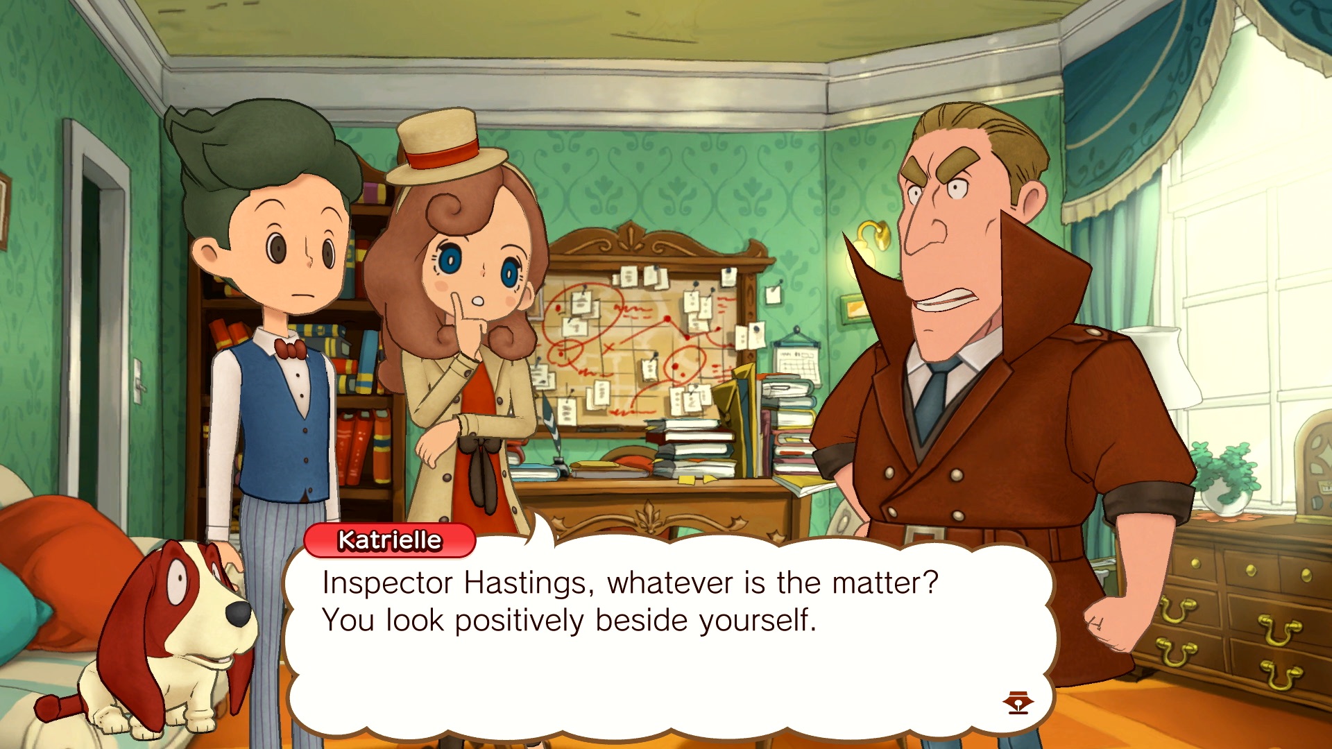 Layton's Mystery Journey: Katrielle and the Millionaires' Conspiracy Deluxe Edition Switch Screenshot 5