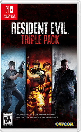 Resident Evil Triple Pack Switch Box Art