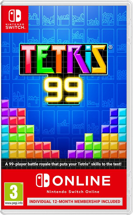 Tetris 99 Switch Box Art